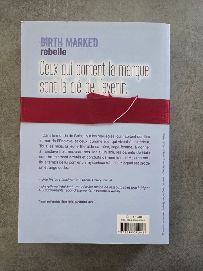 Birth Marked tome 1 : Rebelle, Caragh M. O'Brien - photo numéro 3