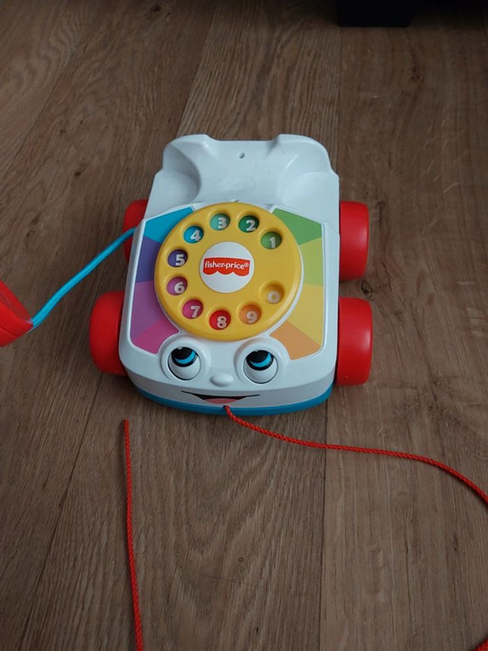 Téléphone fisher-price à tirer - photo numéro 3