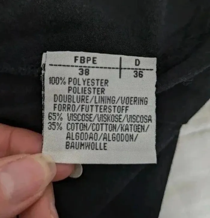 Robe mini vintage brodée - taille 34/36 - photo numéro 4