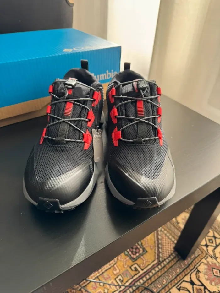 Columbia Centennial Trail Outdry taille 40 noir rouge corail - photo numéro 2