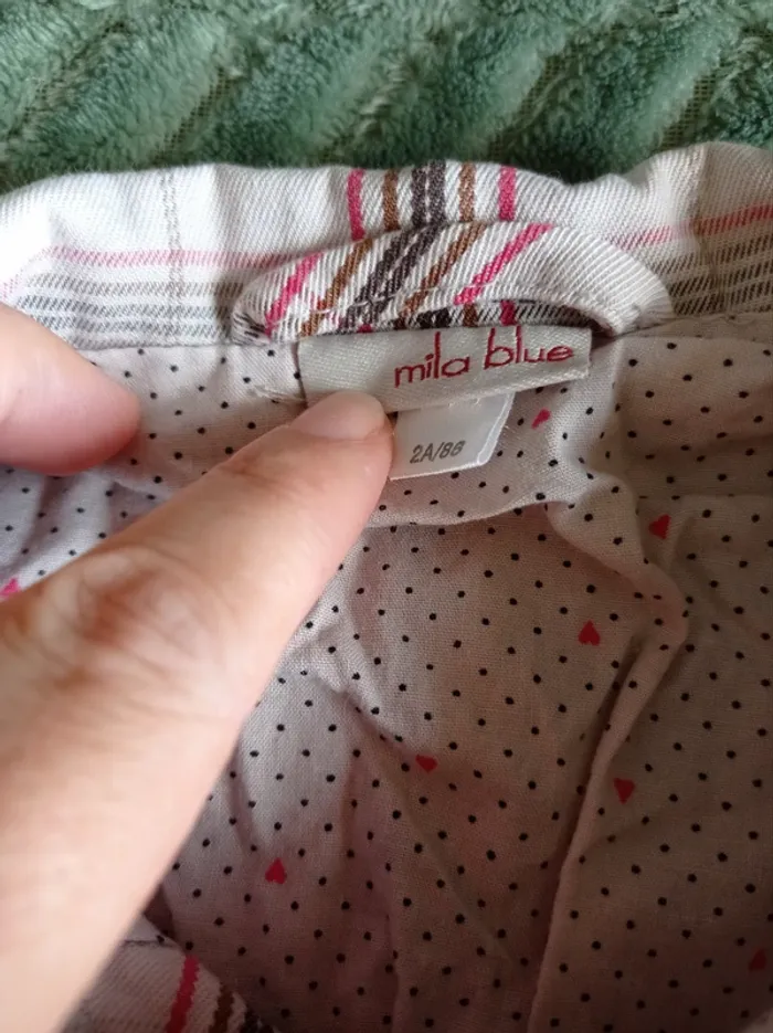 Veste à carreaux 2 ans - photo numéro 6