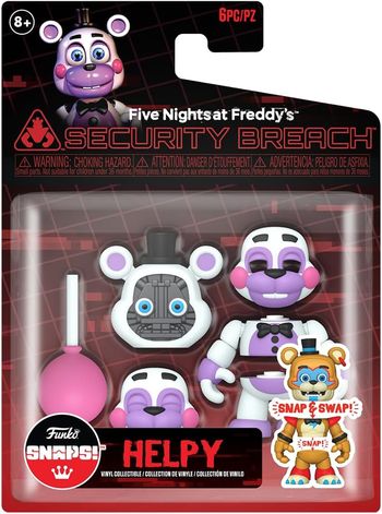 Funko Five Nights at Freddy's (FNAF) Snap: RR - Helpy - Mini-Figurine en Vinyle à Collectionner - Id