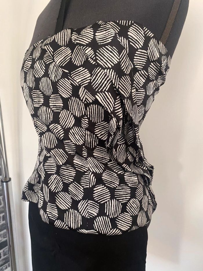 Bustier ,top haut sans bretelles