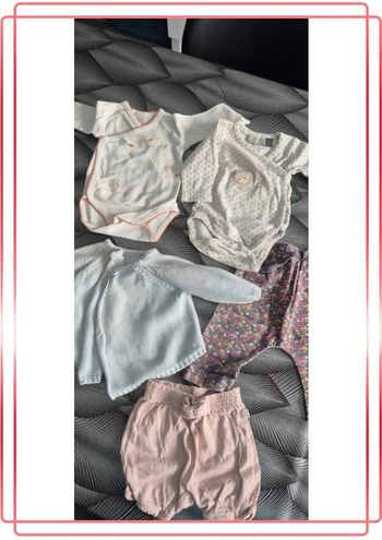Lot 6 mois fille