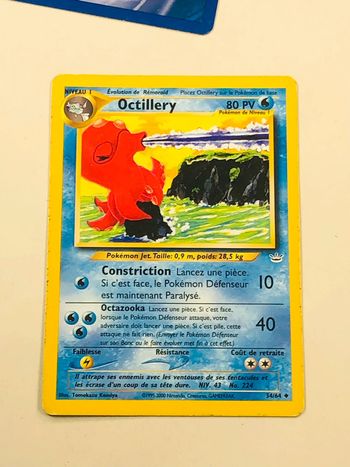 Octillery Carte Pokémon 34/64