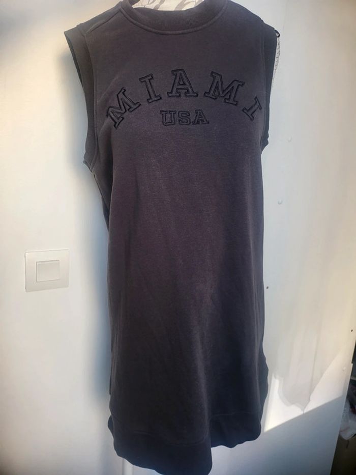 Sweat long polaire intérieur sans manche h&m p H&M Beebs by Kiabi