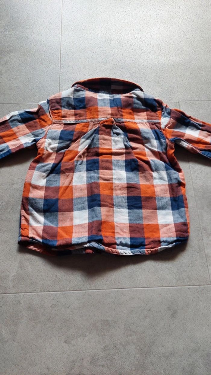 Chemise à carreaux DPAM 18 mois - photo numéro 7