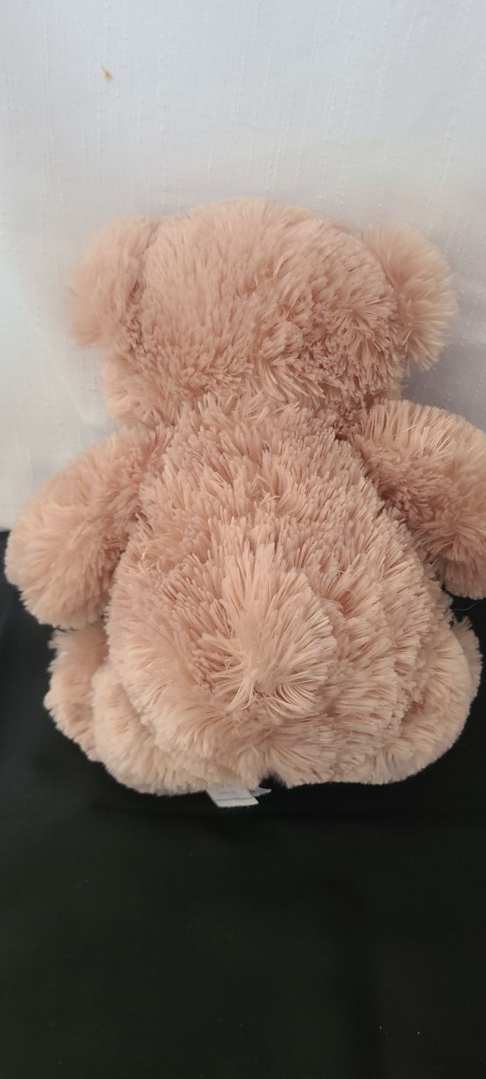 HISTOIRE D'OURS - Peluche Ourson Champagne 30 cm - Collection Bellydou - Ourson Moelleux Et Doux Pou - photo numéro 4
