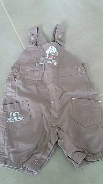 Salopette short