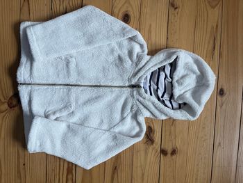 Gilet blanc Petit Bateau 4 ans