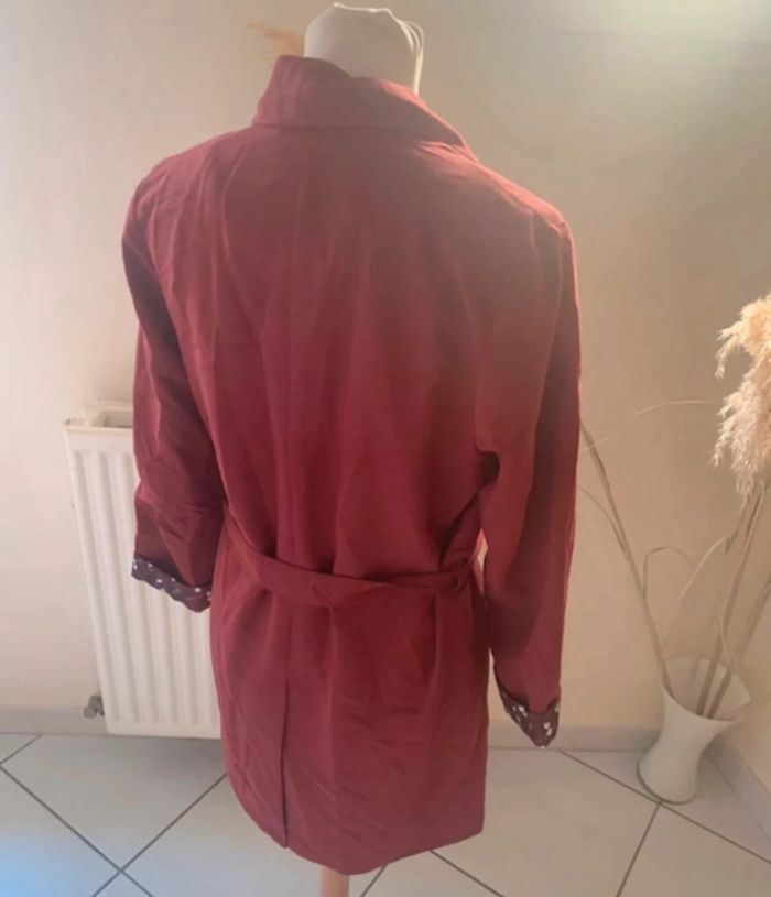 Trench court et léger, bordeaux, H&M - photo numéro 13