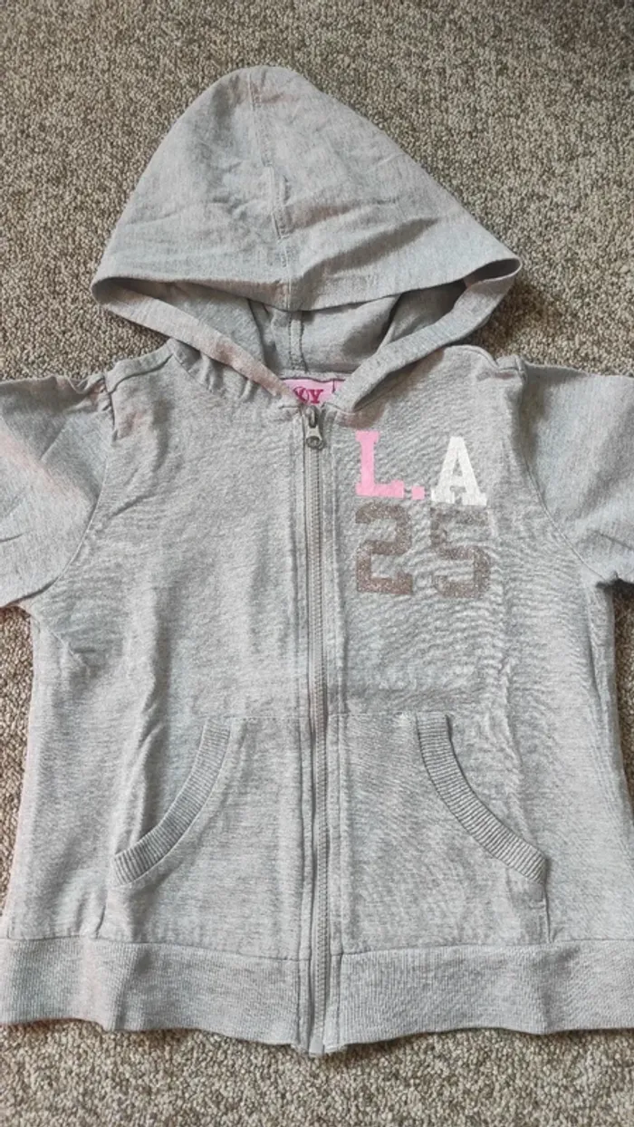 Gilet / veste légère zippé 3 ans - photo numéro 2
