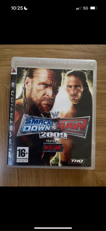 Jeu PS3 Smack Down vs Raw