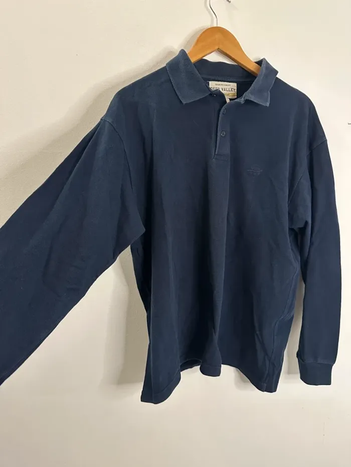 Polo manches longues T XXL 100% coton - photo numéro 2