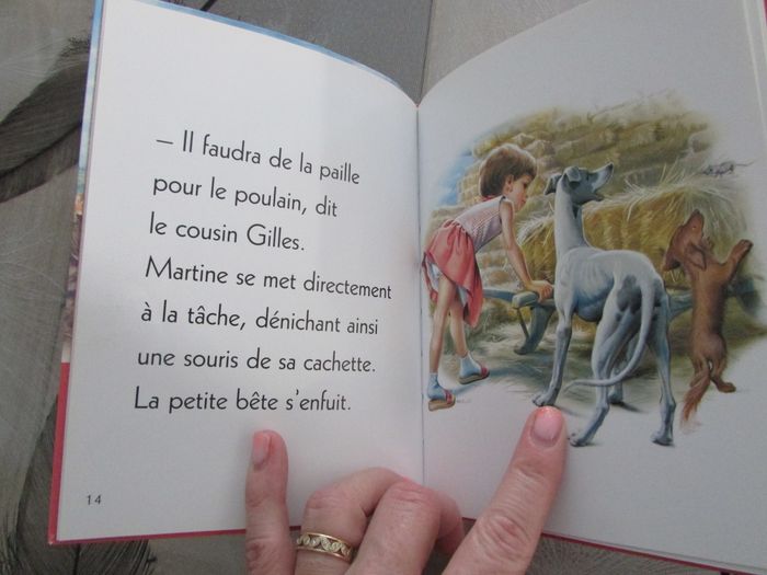 Livre Je commence à lire avec Martine monte à cheval Tome 14 - photo numéro 4