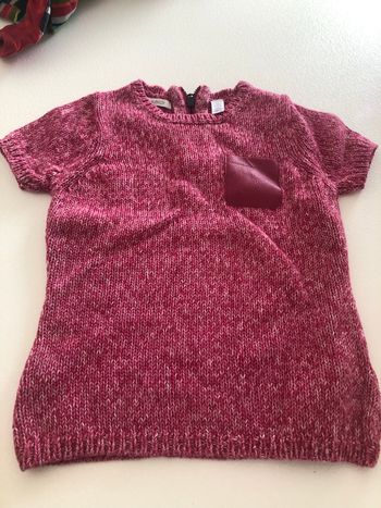 Pull à manches courtes