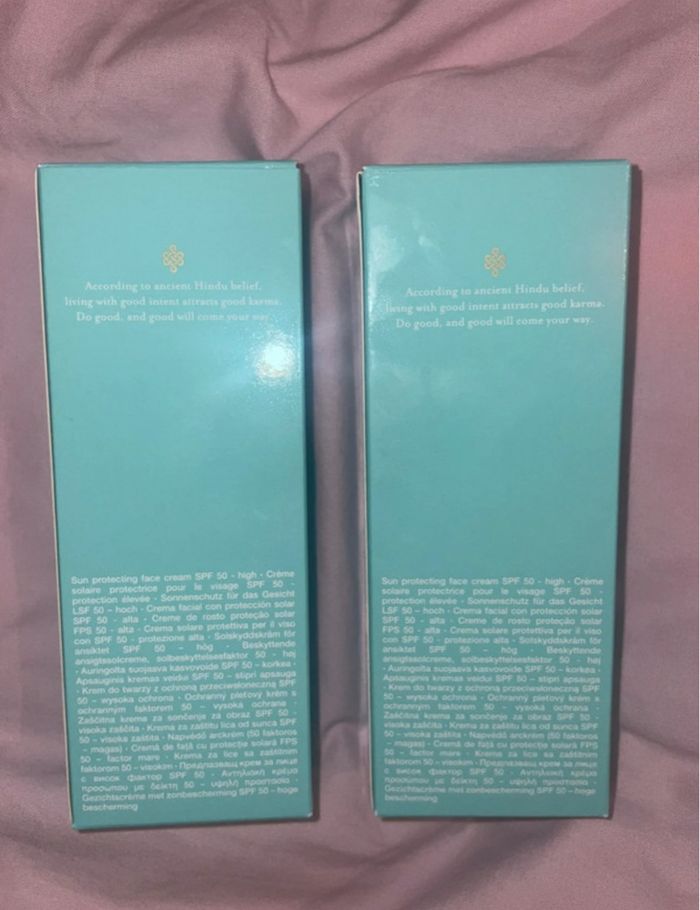 Lot 2 crèmes solaires SPF50 Rituals of Karma - photo numéro 2