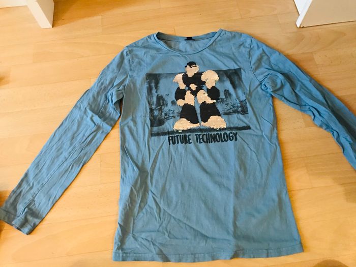 T-shirt garçon taille 12 ans - photo numéro 2