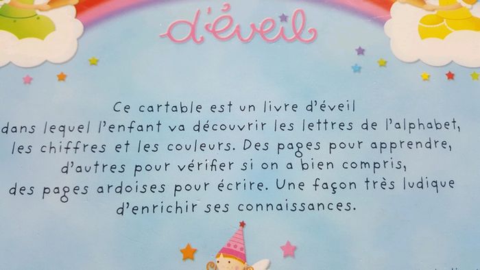 Mon cartable d'éveil - photo numéro 2