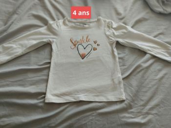 T-shirt taille 4 ans