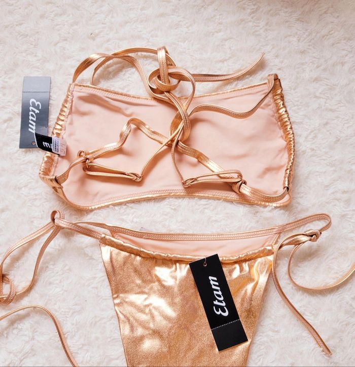 Maillot de bain brillant Etam 36 - photo numéro 7
