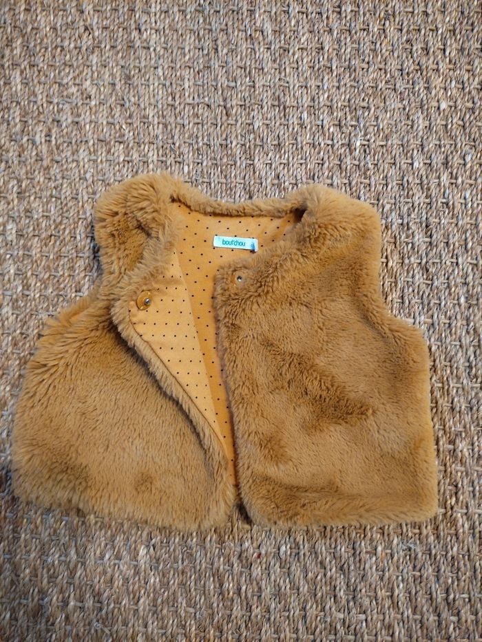 Gilet sans manche fourrure - photo numéro 2