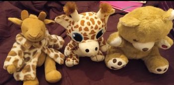 Lot 3 grande peluche 30cm