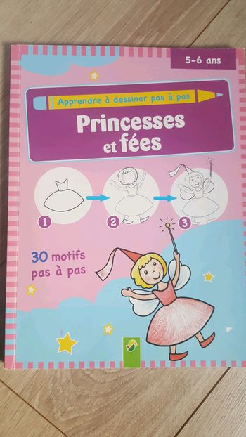 Livre apprendre à dessiner pas à pas