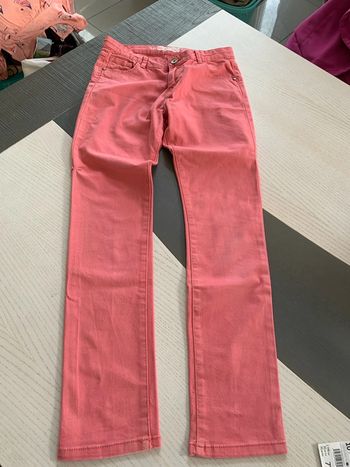 Jeans Slim rose 10 ans In Extenso