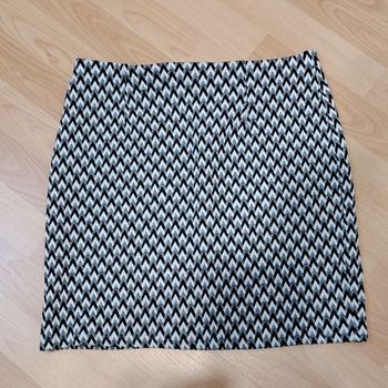 Jupe noire et blanche