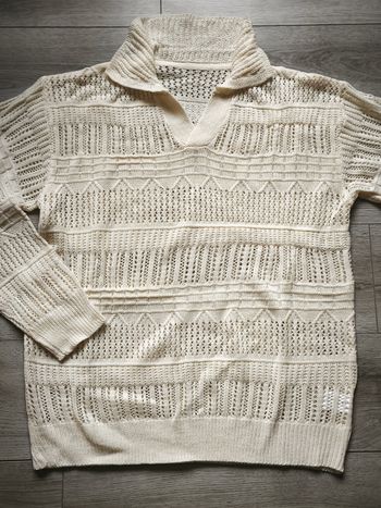 Pull en maille ajourée 