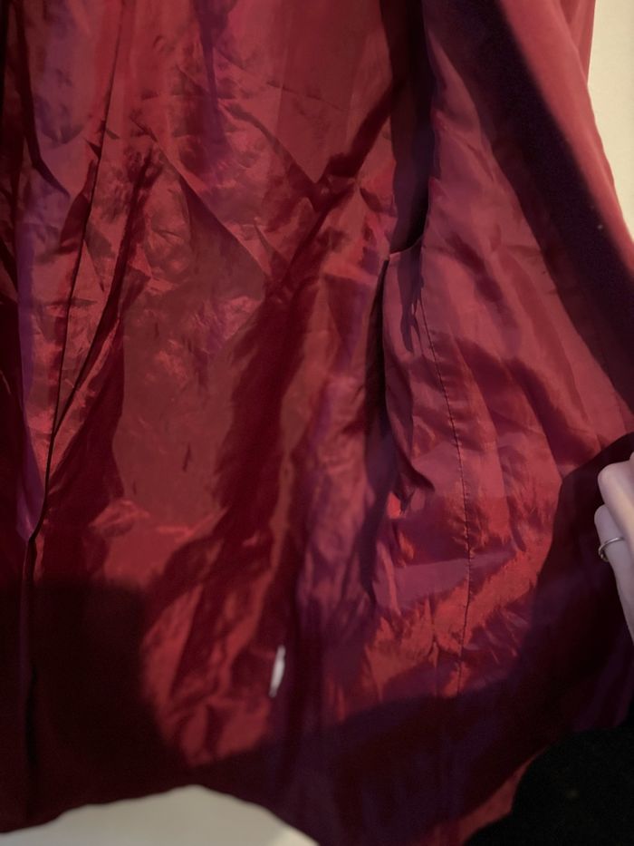 Blazer Kiabi bordeaux - photo numéro 7