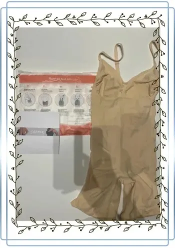 Body Shaper slimming & Smoothing beige ( taille bust (in) 45-48 ; waist (in) 36/40 ; hip (in) 46/50)