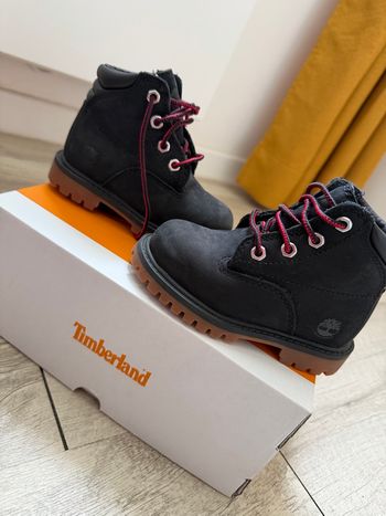 Chaussures Timberland noires bébé 