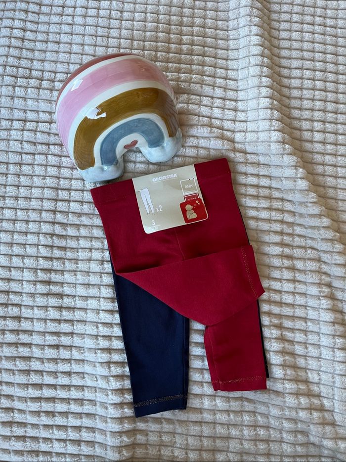 Lot 2 leggings neuf