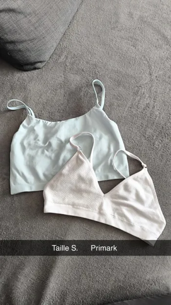 Lot brassière taille S Primark