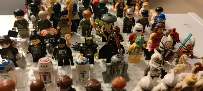 Gros lot de figurines lego star wars, Ninjago, Harry Potter, Minecraft, Technic, City - photo numéro 2