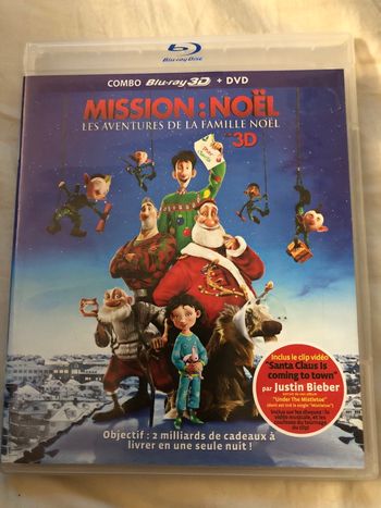 Blu-ray mission Noël 3 D