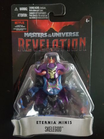 Les maîtres de l'univers - musclor  - mini figurine skelegod skeketor