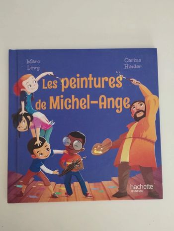 Livre enfant les peintures de Michel Ange