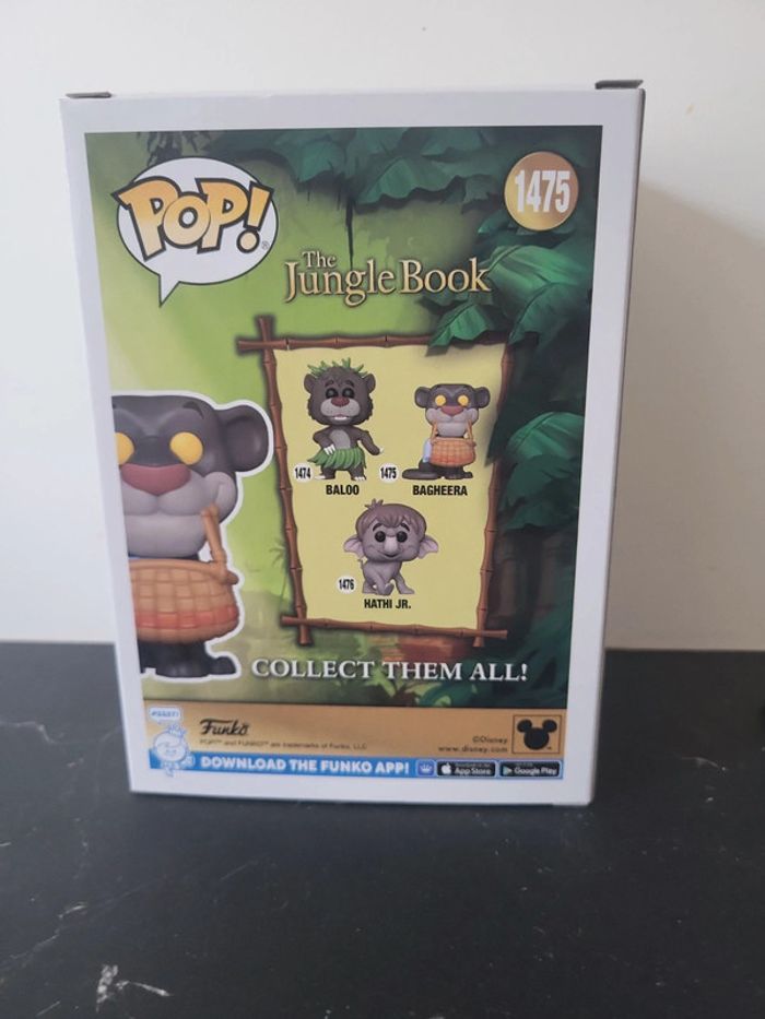Pop neuve Bagheera 1475 the jungle book le livre de la jungle - photo numéro 3