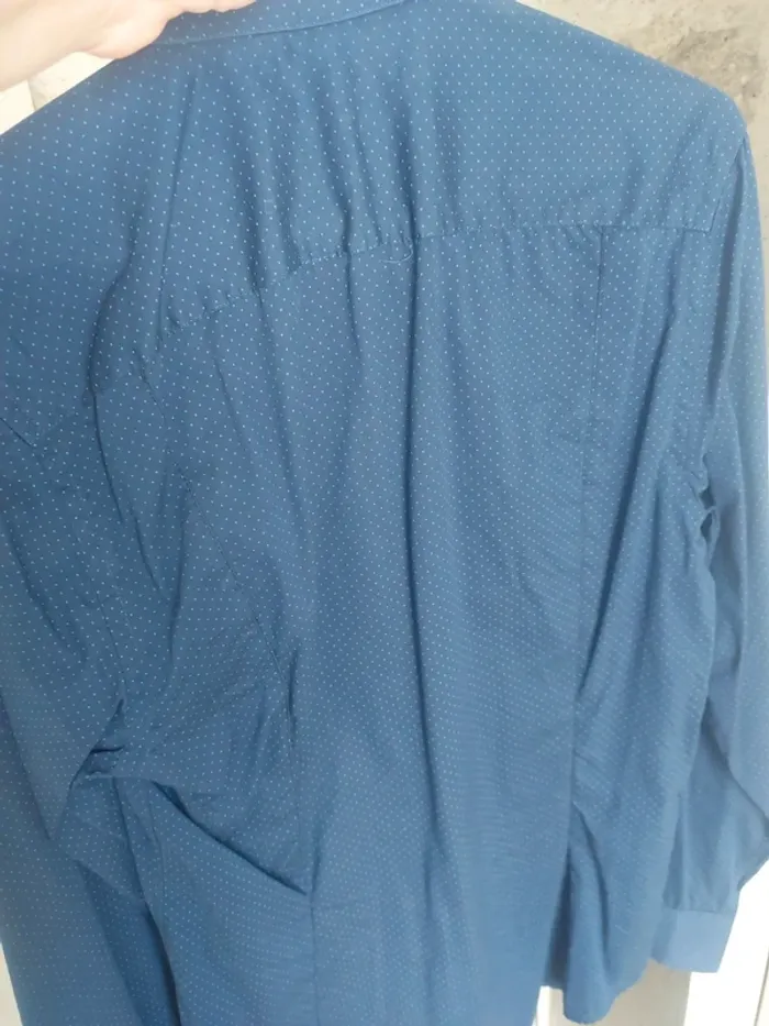 Chemise bleu Galerie Lafayette - photo numéro 4