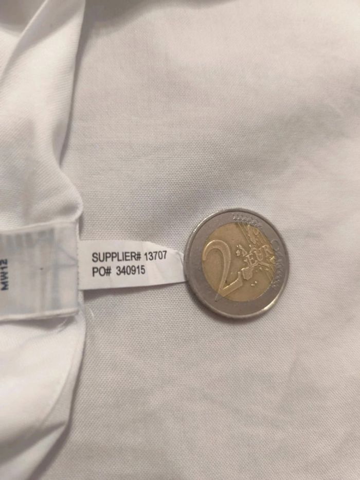 Chemise Ralph Lauren - Classic Fit - Logo brodé premium - Blanche - Taille L - photo numéro 10