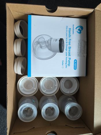 Tire lait main libre et biberons