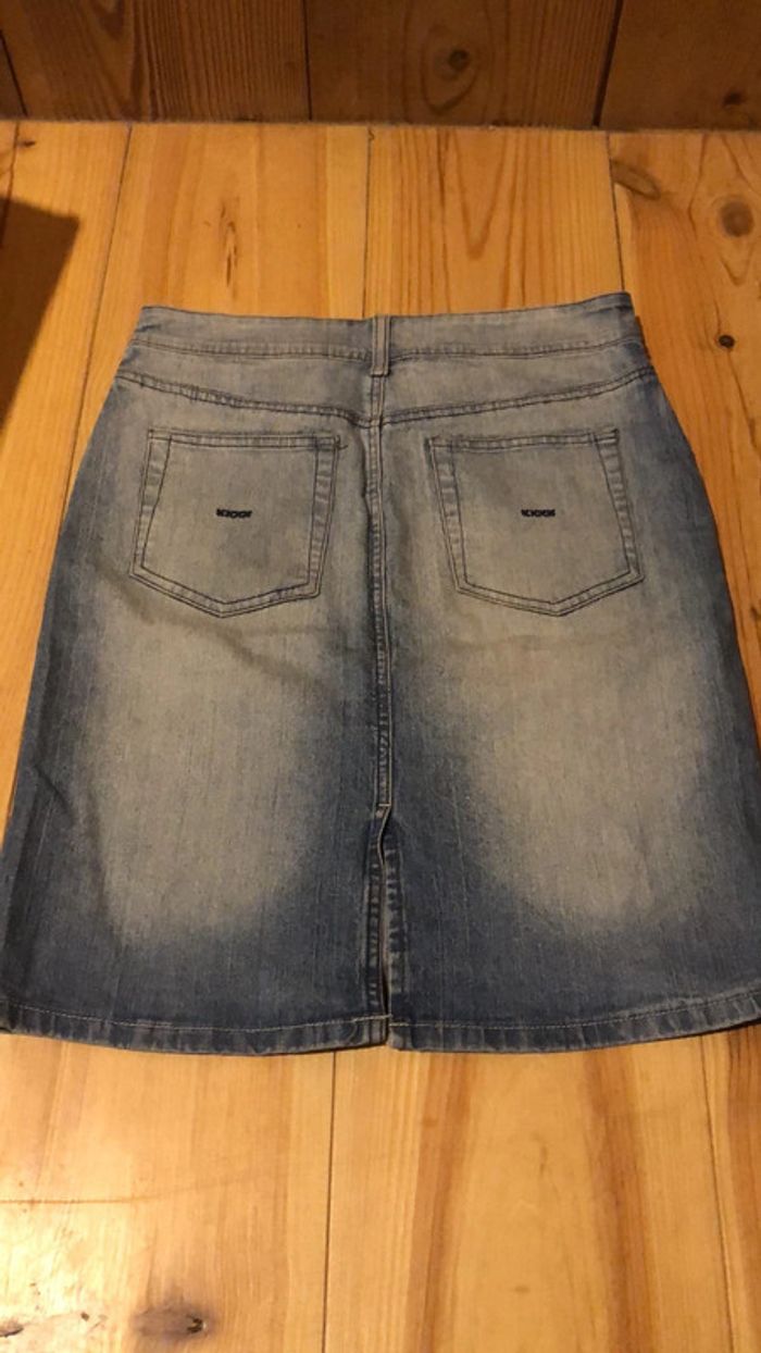 Jupe en jean Naf Naf taille 36 - photo numéro 5