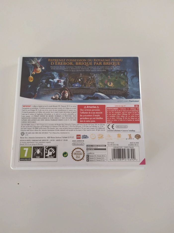 Jeu 3DS - Le hobbit - photo numéro 2