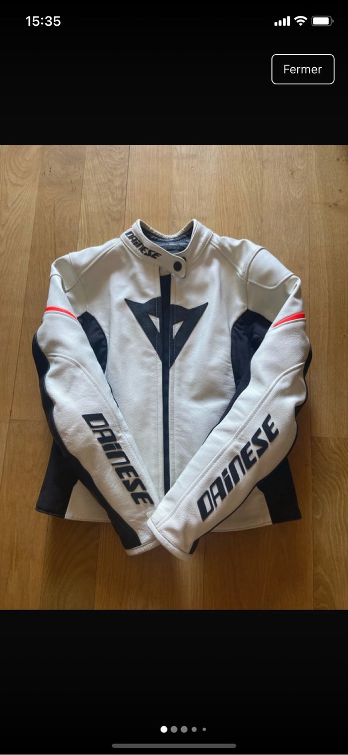 Blouson moto femme