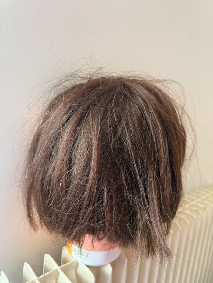 Tête malléable professionnelle - Cheveux naturels - photo numéro 4