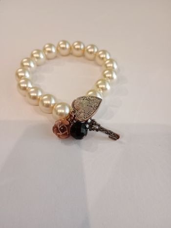 Bracelet perles clé