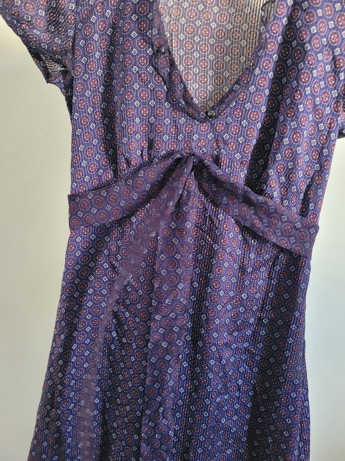Robe en soie sandro t2 - photo numéro 3